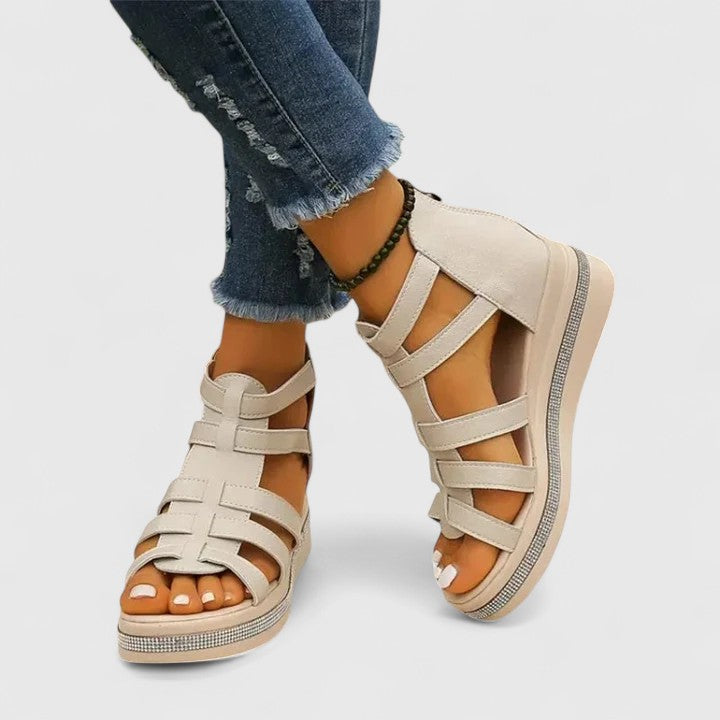 Kendall | Ortopædiske Strass Sandaler