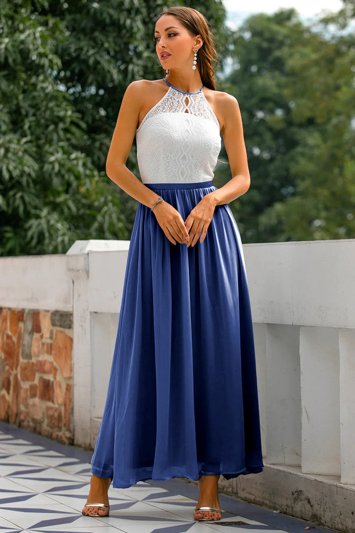 Madison | Kvinders Bryllupsgæst Halter Maxi Kjole