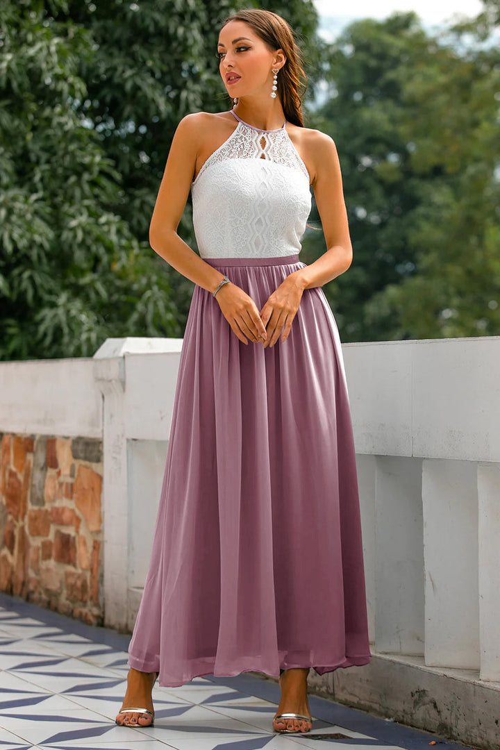Madison | Kvinders Bryllupsgæst Halter Maxi Kjole