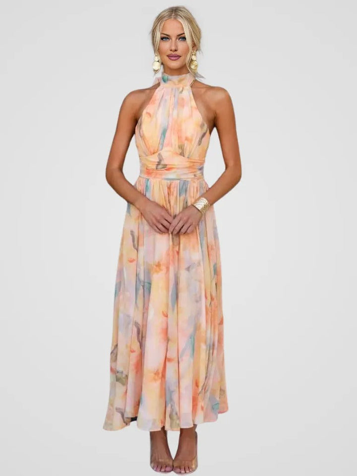 Elviana | Elegant Midi Kjole
